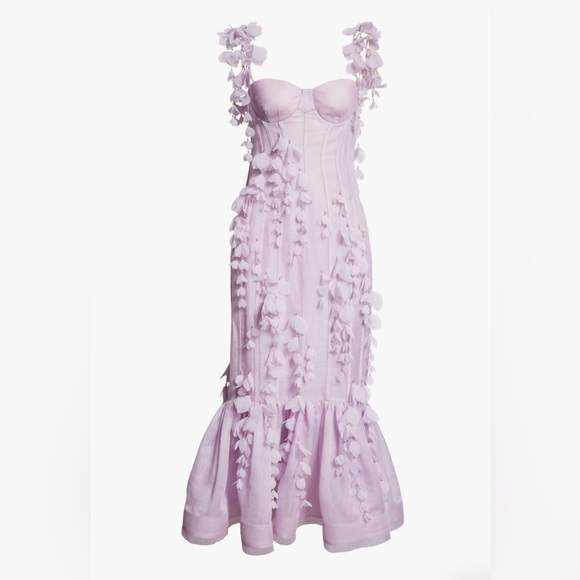 Zimmermann Dresses & Skirts - Zimmermann 3D Petal Gown in Purple Lilac sz 1 US 4 NWT 1950